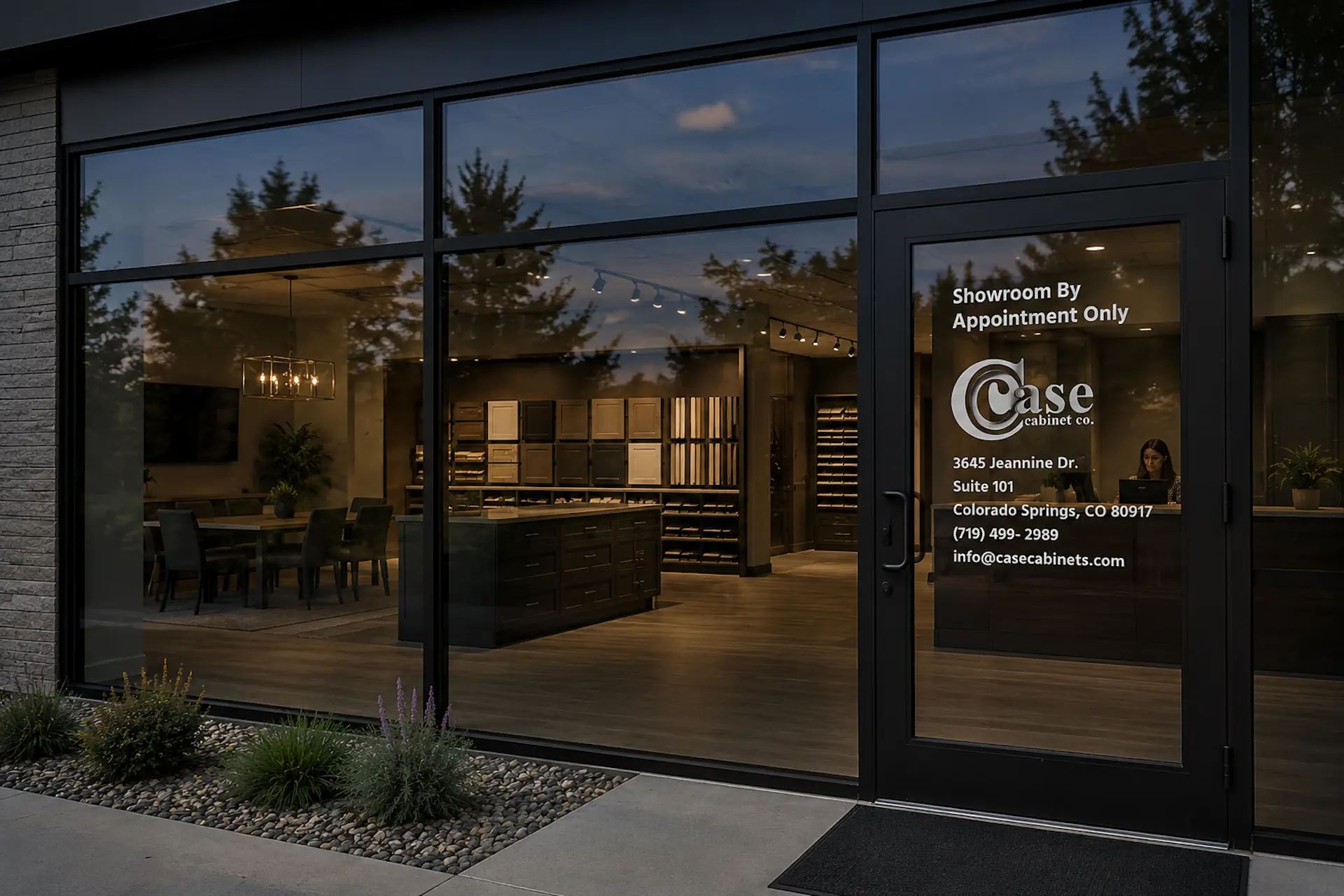 Case Cabinets showroom by appointment in Colorado Springs